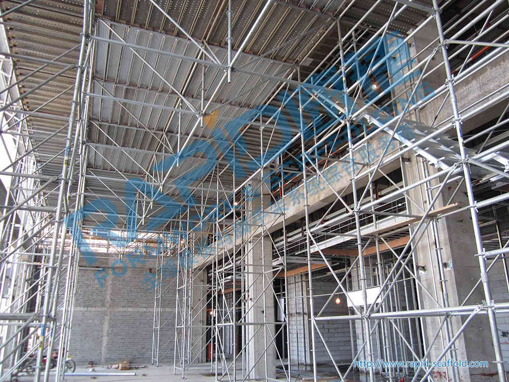 Armazón de trabajo de decoración Taihu Ciudad Nueva en Wuxi 